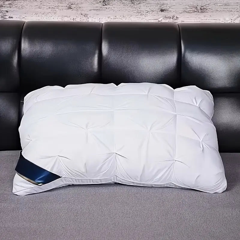 Neck Support Pillow Set of 2 | Anti-Collapse Design | Comfortable Sleep Support