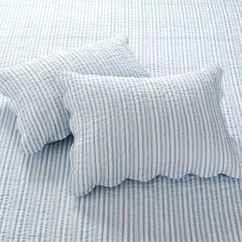 Striped Duvet Cover Set for Double Bed | Includes Pillowcases | Minimalist Bedding